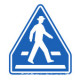 横断歩道 A（交通標識（指示標識）コレクション）